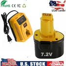Replacement For Dewalt DW9057 7.2VOLT Nimh Battery DW920 DE9057 DE9085 /charger. Fixed Price $41.95.
