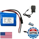 Seasider 12V 5000MAH Li-ion Battery Pack, Bare Leads Wire Lithium Replacement. Fixed Price $59.58.