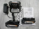 (2) New Genuine Ridgid Ah 18VOLT Lithium-ion Batteries + Charger. Fixed Price $69.95.