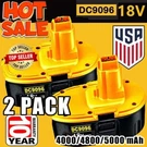 1/2PACK 18 For Dewalt Volt DC9096 DC9098 Ni-mh Battery DC9099 DE9096 DW9096. Fixed Price $23.49.