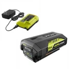 Ryobi 40-VOLT Lithium-ion 2.0 Ah Battery And Charger Advanced Charging Life. Fixed Price $214.32.