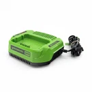 Greenworks Amp 80V Battery Charger Model GCH8020 Excellent. Fixed Price $34.99.