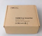 FOVAL-150W Car Power Inverter Dc 12V To 110V Ac Converter With 3.1A Dual Usb. Fixed Price $14.99.
