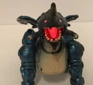 Battery Operated Berserker Blue Dragon 9 Light Up Action Figure Toy Works! Euc. Fixed Price $12.00.