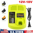 P117 Fast Charger For Ryobi One+ Plus P108 18V High Capacity Lithium Battery. Fixed Price $18.99.