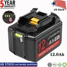 12.0AH For Makita 18V Lithium Battery BL1890 BL1860B BL1850 BL1830 With Led. Fixed Price $38.99.