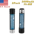 2X 3000MAH 3.6V Ni-mh Battery For Black Decker Versapak VP-100 VP110 VP130 S100. Fixed Price $24.89.